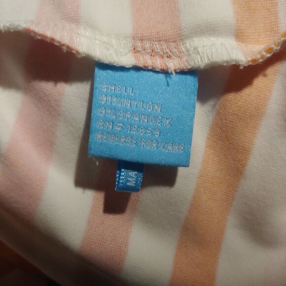 J. McLaughlin Catalina Cloth Pink/Orange Nautical Coastal Mature Business Top L - Picture 9 of 9